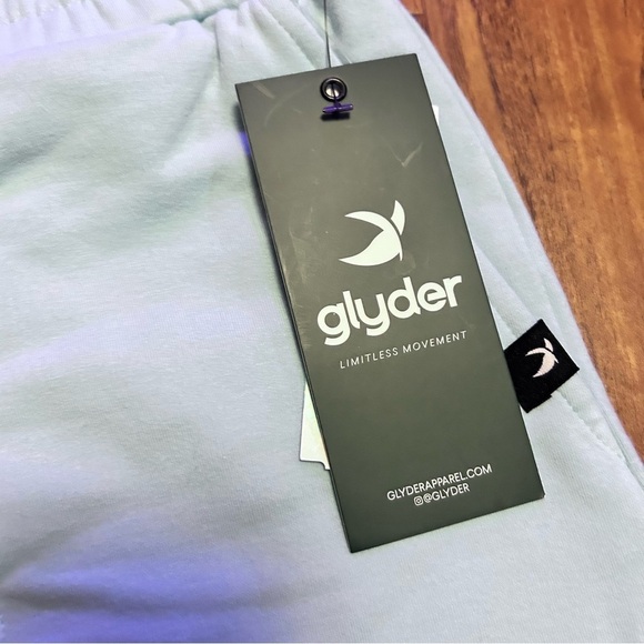 Glyder aqua Shorts small S New NWT little - Picture 2 of 5